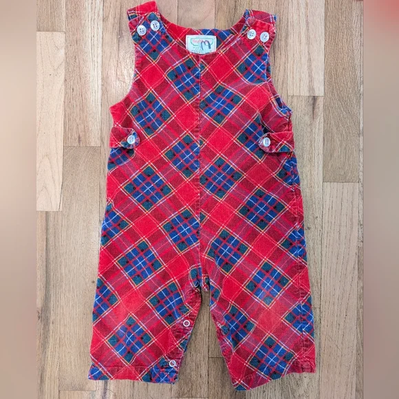 Vtg Baby Toddler Clothing Lot 70s Overalls Jeans Maverick Healthtex Buster Brown